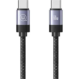 Кабель Usams US-SJ704 Rui Magnetic USB-C to USB-C 60W 1m Tarnish (SJ704USB01) [153983]