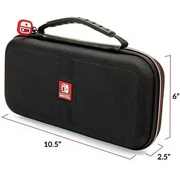 Чохол Nintendo Deluxe Travel Case Black (Nintendo Switch, Switch Lite, Switch OLED model) - мініатюра 5