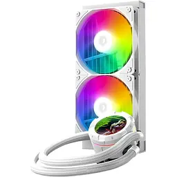 Система водяного охолодження ID-COOLING Space LCD SL240 XE White [148466] - мініатюра 2