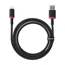 Кабель Baseus Dura Series Cable USB to Lightning 2.4A 1m P10377801U01-01 Black-Red - мініатюра 3