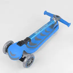 Самокат дитячий Best Scooter 61х16.5х27.5 см Синій 000231480 - мініатюра 5