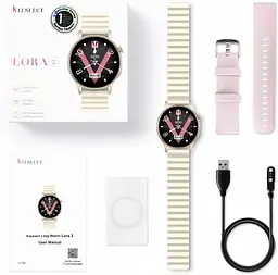 Смарт-годинник Kieslect Lora 2 Lady Calling Watch Gold - мініатюра 7