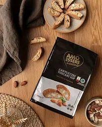 Печиво Кантучіні Amo Essere Cantuccini Toscani IGP 300 г - мініатюра 2