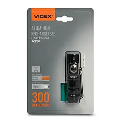 Портативний світлодіодний ліхтарик Videx VLF-A351, 300Lm 5000K (28357-000) - мініатюра 2