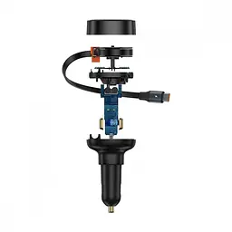 АЗП Baseus Enjoyment Pro 60W (USB) + Retractable Type-C Cable - мініатюра 7