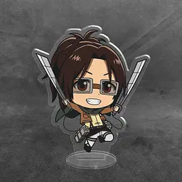 Акрилова колекційна фігурка Чібі Chibi Атака титанів Ханджи Зое 10 см