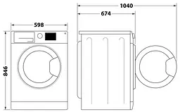 Сушильний автомат Whirlpool WP B9X WBS UA (7221668) - мініатюра 3