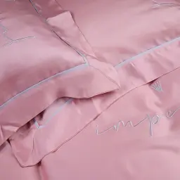 Комплект постільної білизни MirSon Imperial Tencel №02 Pink 175х210 см (2200010753332) - мініатюра 4