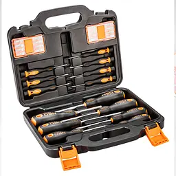 Викрутки 16 біт, SL,PH,PZ,Torx,H, сталь S2, кейс, набір 30шт Neo Tools hoz0014127 - мініатюра 2