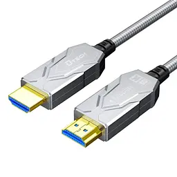 Кабель оптичний армований HDMI 2.1 70m Dtech DT-HF8070K (74-00152) - мініатюра 5