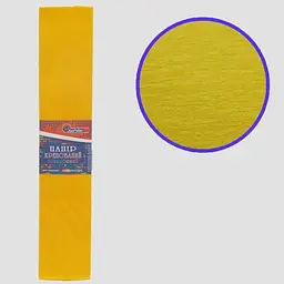 Папір гофрований KR55-MIX2 J.Otten 55% 20г/м2 (50см.х200см.) (4823322208376) Жовтий