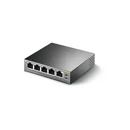 Комутатор TL-SF1005P, 5x10/100Mb/s, 4xPoE 56W, пластиковий корпус TP-Link teh0028270 - мініатюра 3