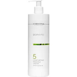 Масажний крем для обличчя Christina BioPhyto 5 Comforting Massage Cream 500 мл