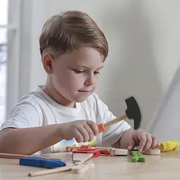 Ігровий набір Viga Toys Валіза з інструментами дерев'яний (50387) - мініатюра 6