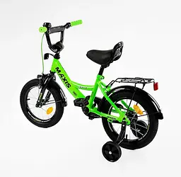 Велосипед 14" 2-х колісний CL-14125 CORSO MAXIS ручне гальмо, дзвінок, дод. колеса, зібраний на 75%, в коробці (6800067141255) - мініатюра 3