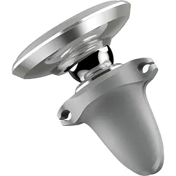Автотримач Baseus Magnetic Air Vent Car Mount Holder with Cable Clip Silver (SUGX-A0S) [73613] - мініатюра 2