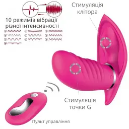 Вібратор I’MCUM Secret Leaf 10 режимів стимуляції Рожевий (IM-KCD223) - мініатюра 5