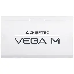 Блок живлення 850W Chieftec VEGA M PPG-850-CW ATX 3.1 135mm, 80+ Золотистий, Fully modular, БІЛИЙ, Retail - мініатюра 4