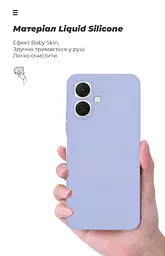 Чехол ArmorStandart ICON для Tecno Spark Go 2 4G Camera cover Lavender (ARM88248) - мініатюра 7
