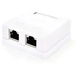 Комп'ютерна розетка RJ45x2 FTP, 8P8C, cat.5 Ritar (StR-FTP/8P8CRJ45-2 / 01994)