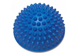 Півсфера масажна кіндербол EasyFit 15 см жорстка синя