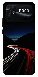 Чохол Demsky Червоно-біла дорога для Xiaomi Poco C40