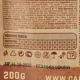 Ласощі для собак Carnilove Dog Crunchy Snack М'ясо страуса та ожина 200 г - мініатюра 4