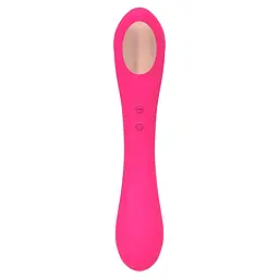 Вакуумний стимулятор клітора з вібрацією Alive New Midnight Quiver рожевий - мініатюра 4