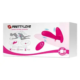 Вібратор Pretty Love Remote Control 10 см рожевий - мініатюра 10