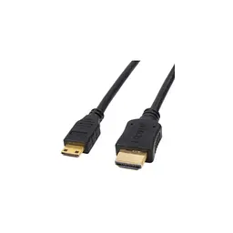 Кабель мультимедійний Atcom HDMI M - HDMI mini M чорний 1 м (6153)