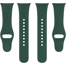 Силіконовий ремінець BeCover для Xiaomi Redmi Watch 3 Dark Green (710965) - мініатюра 5