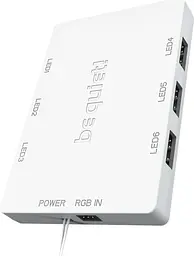 Комплект вентиляторів Be quiet! LIGHT WINGS WHITE 120mm PWM Triple Pack (BL100) - мініатюра 2