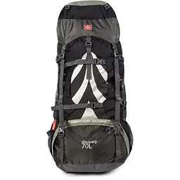 Рюкзак Naturehike NH70B070-B 70 л + 5 л Чорний Сірий (1047-6927595709009) - мініатюра 2