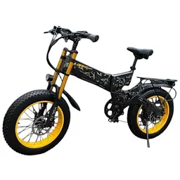 Електровелосипед Volto Lankeleisi X3000 Plus 1000W 18Ah фетбайк алюмінієвий жовтий