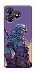 TPU чохол Demsky The witcher ciri для ZTE Blade A36