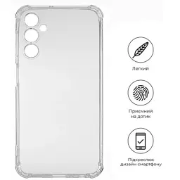 Чохол до мобільного телефона BeCover Anti-Shock Samsung Galaxy A24 4G SM-A245 Clear (709328) - мініатюра 4