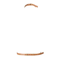 Портупея Bijoux Indiscrets MA - I Harness Brown, екошкіра, дуже стильна - мініатюра 2