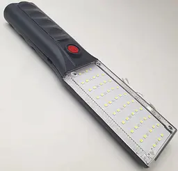 Ручний акумуляторний LED ліхтар інспекційний кемпінгова світлодіодна лампа з магнітом і гачком ліхтарик UKC Work Light 1258 - мініатюра 4