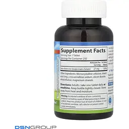 Залізо Carlson Laboratories Chelated Iron 250 таблеток - мініатюра 2