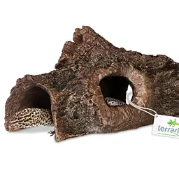 Декорація укриття Terrario Wood Cave M 18x11x10см (191210) - мініатюра 6
