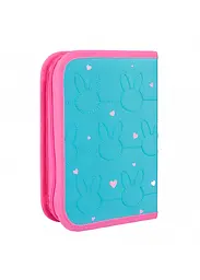 Пенал YES HP-04 Funny Bunny з двома клапанами (533625) - мініатюра 2
