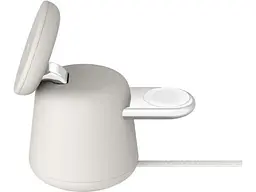 Бездротовий зарядний пристрій Belkin 2in1 MagSafe Charge Station White (WIZ020VFH37)