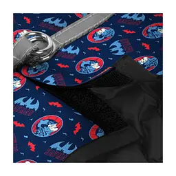Шлея для собак WAUDOG Clothes з QR паспортом "Бетмен червоно-блакитний" XS1 (1001-4003) - мініатюра 3