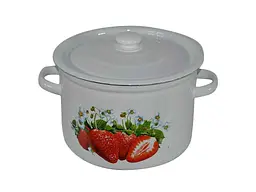 Каструля Idilia 9,0л циліндрична Полуниця (I1621/2)