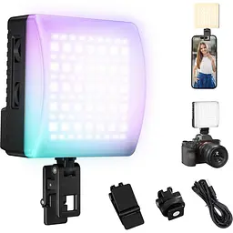 Накамерне світло Ulanzi C01 RGB L205 Black [157902] - мініатюра 6