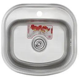 Кухонна мийка Zerix Z4947-08-180E satin ZM0559, Нержавіюча сталь