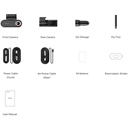 Відеореєстратор DDPAI Dashcam N5 Pro + камера заднього виду - мініатюра 2