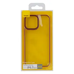 Чохол BASEUS Glitter Phone Case ARMC001104 Apple iPhone 13 Pro Max Pink - мініатюра 5