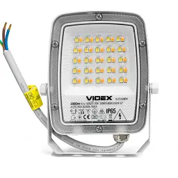 Прожектор Videx F5 20W 3000-5000-6500K 230V White (VL-F5-020CW) - мініатюра 2