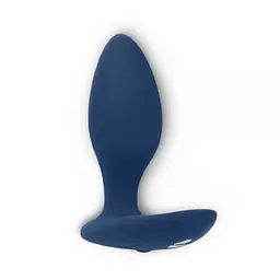 We-Vibe Ditto + Лубрикант 50 мл - смарт-пробка з дистанційним управлінням, 8.8х3,1 см, синій - мініатюра 4